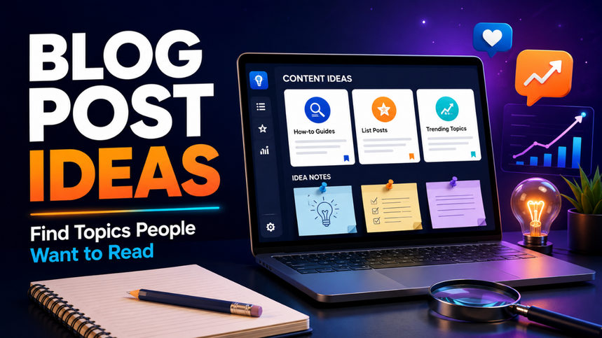 Blog Post Ideas