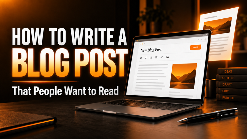 How to Write a Blog Post