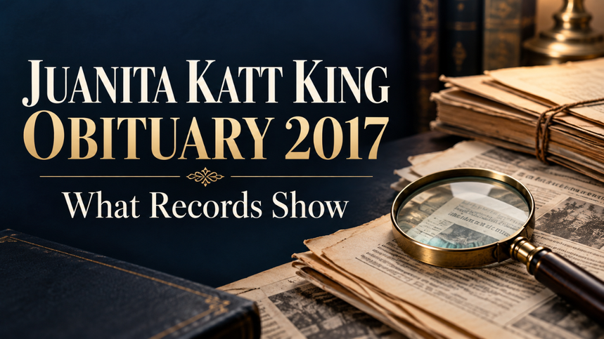 Juanita Katt King Obituary 2017