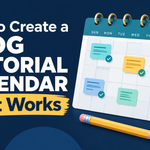 How to Create a Blog Editorial Calendar